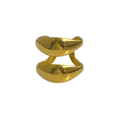 Anillo Burbuja Dorado