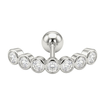 Piercing Ángel Plata de ley 925
