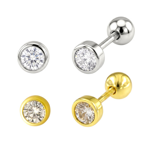 Piercing Punto de Luz Plata de Ley 925