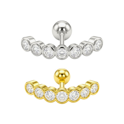 Piercing Ángel Plata de ley 925