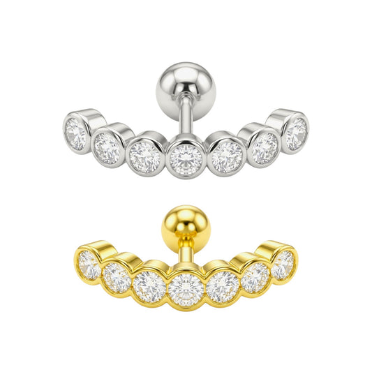 Piercing Ángel Plata de ley 925