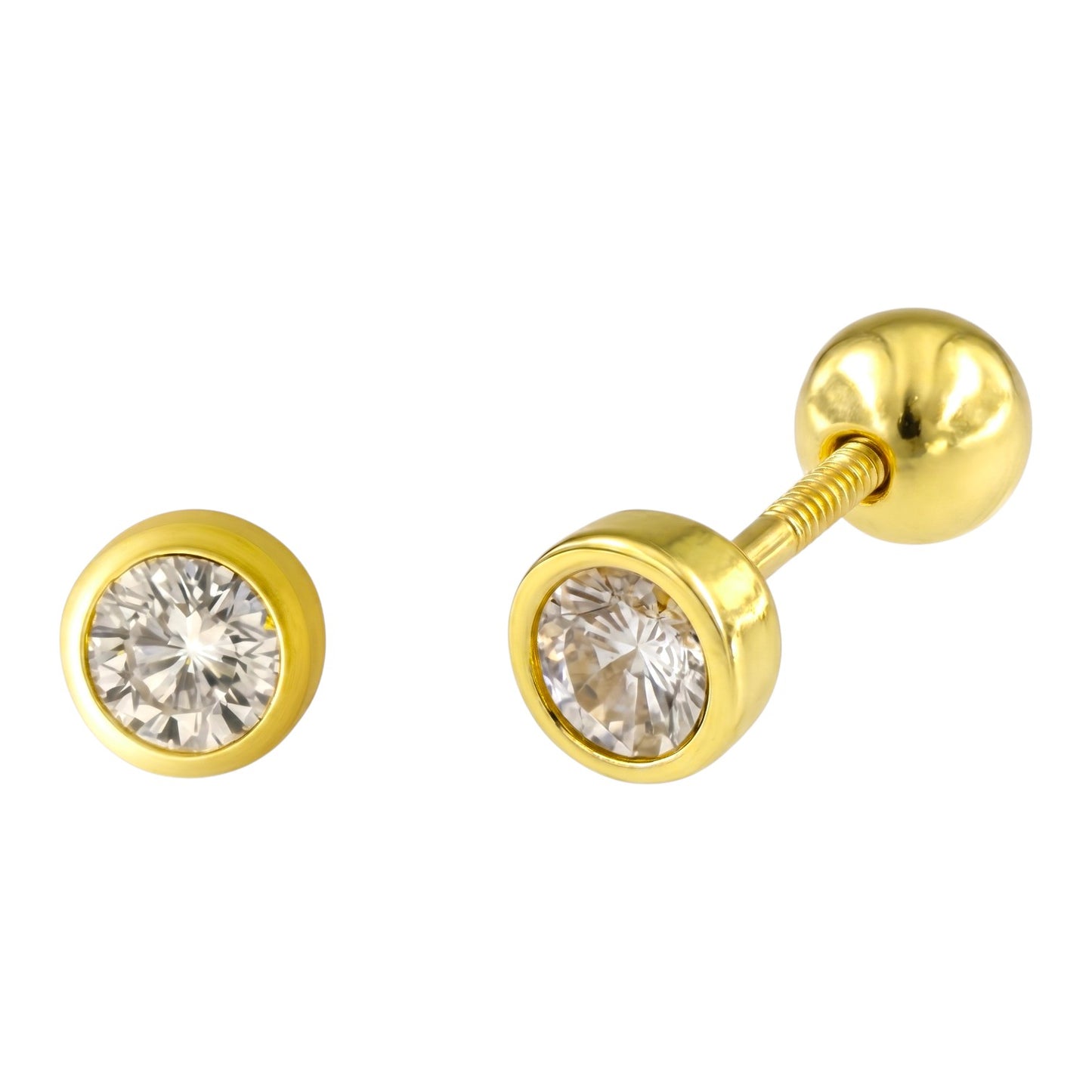 Piercing Punto de Luz Plata de Ley 925