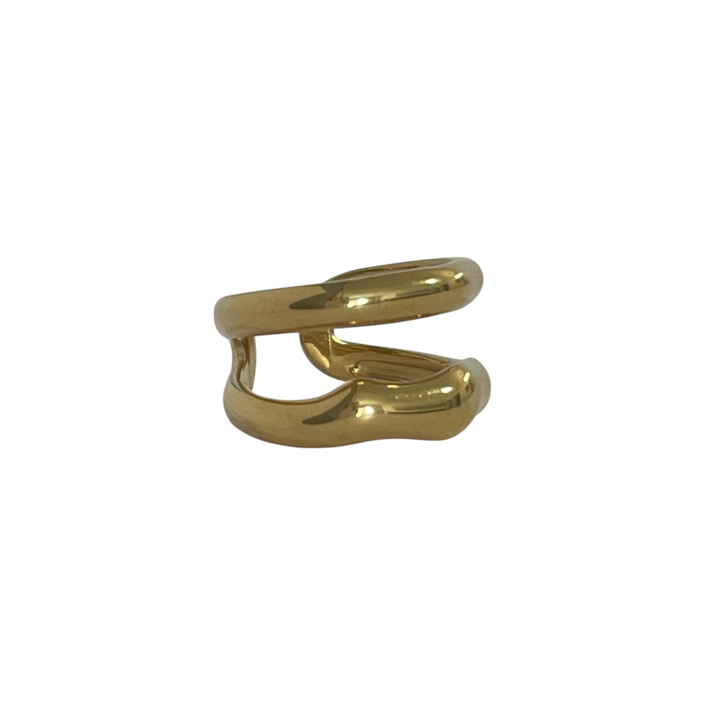 Anillo Wavy Dorado