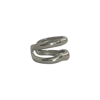 Anillo Wavy Plateado