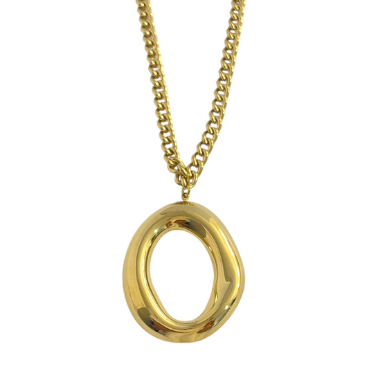 Collar Abstracto Dorado