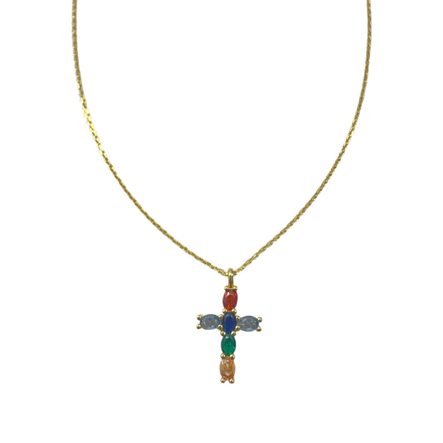Collar Divine Plata 925 Baño en Oro
