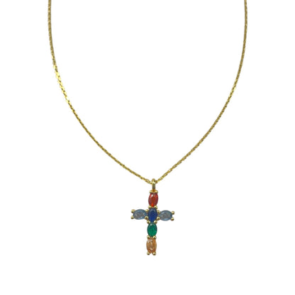 Collar Divine Plata 925 Baño en Oro