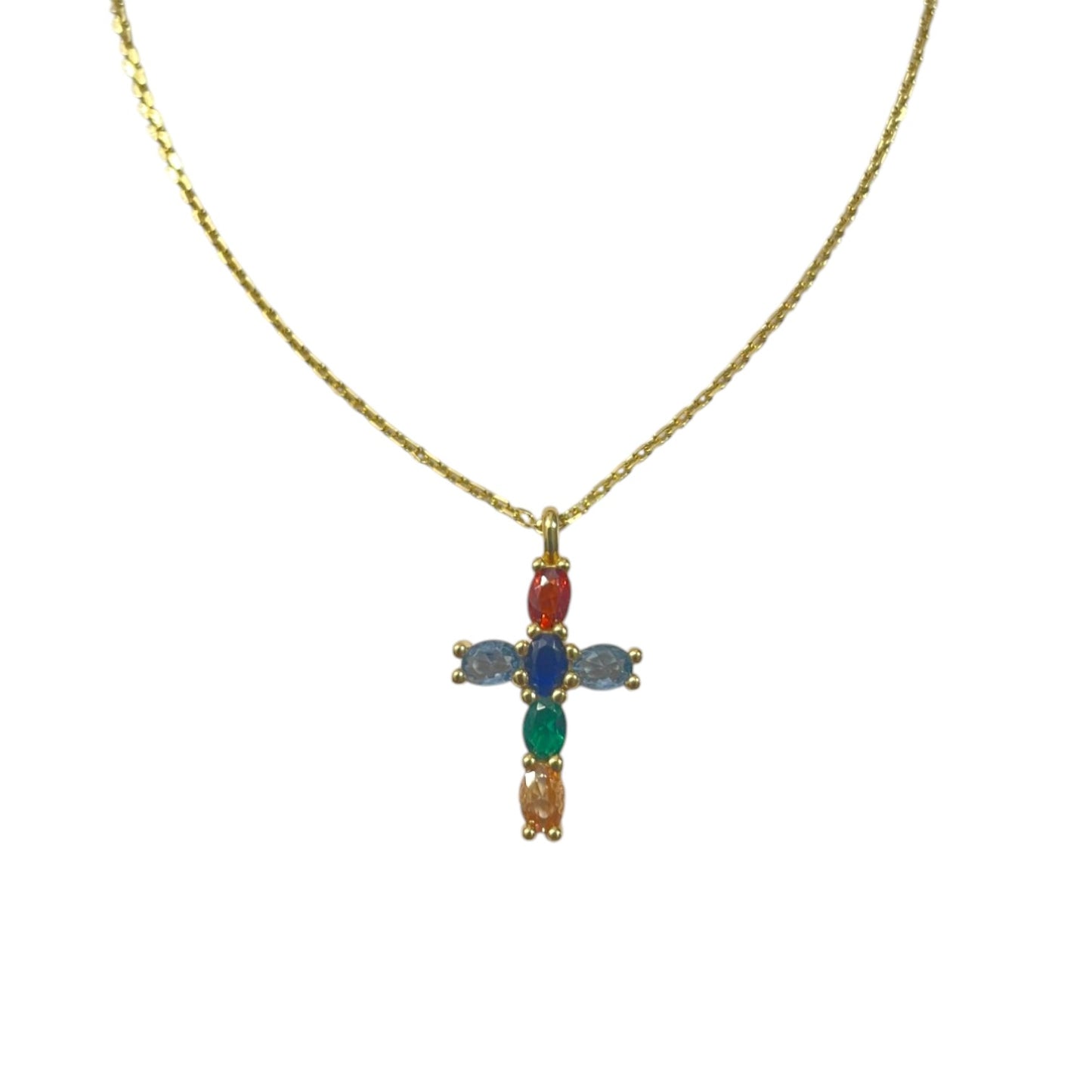 Collar Divine Plata 925 Baño en Oro