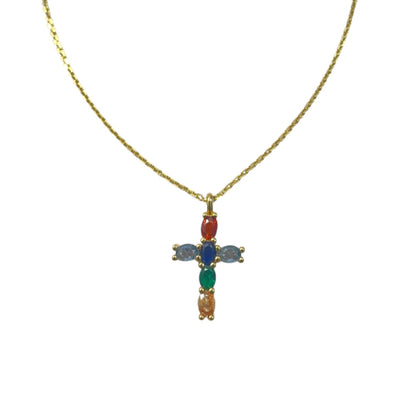 Collar Divine Plata 925 Baño en Oro