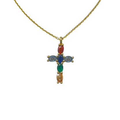 Collar Divine Plata 925 Baño en Oro
