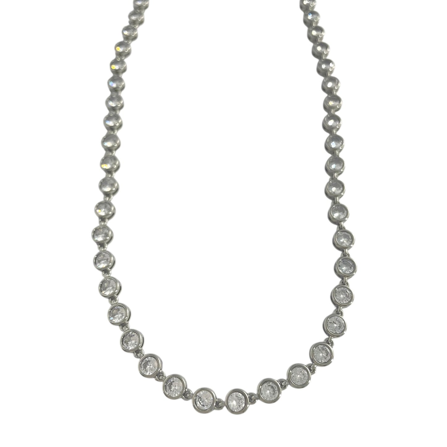 Collar Ángel Plateado