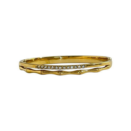 Pulsera Bambú doble brillante