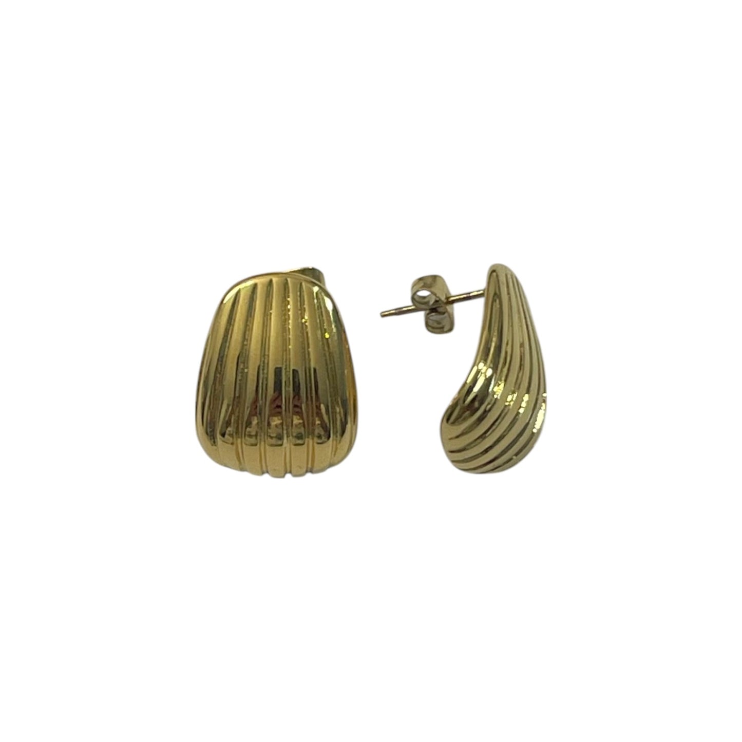 Pendientes Shell Dorados